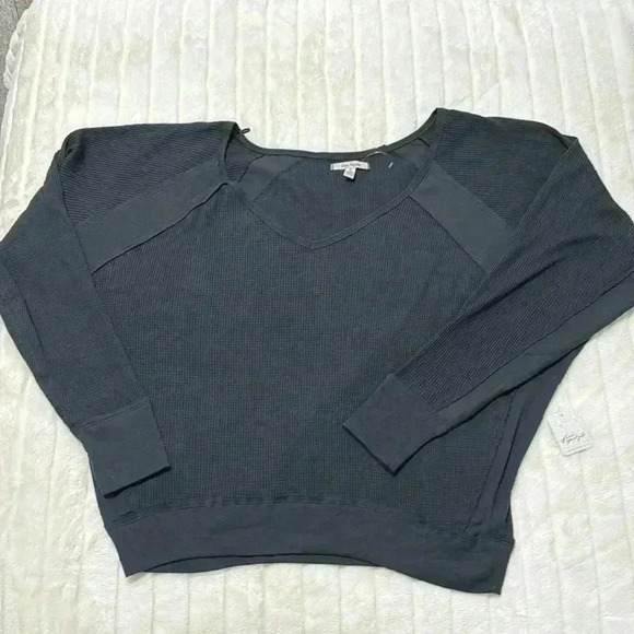 NWTS Free People Santa Clara Thermal Top - Picture 1 of 6